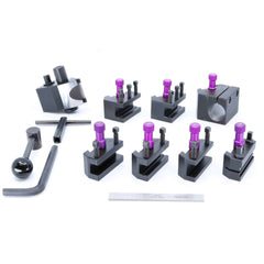 Coffret PRO Tripan Serie 1, ecrous de reglage anodises violets