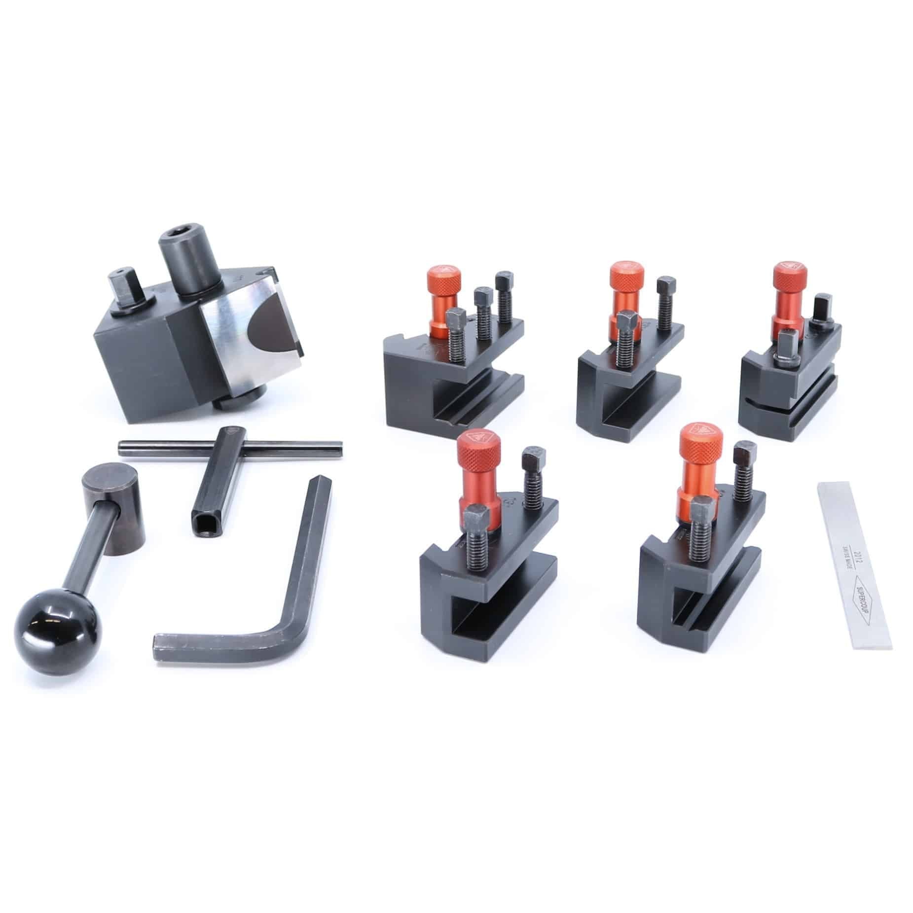 Coffret START Tripan Serie 1, ecrous de reglage anodises rouges