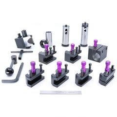 Coffret MASTER Tripan Serie 1, ecrous de reglage anodises violets