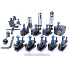 Coffret MASTER PLUS Tripan Serie 1, ecrous de reglage anodises bleus