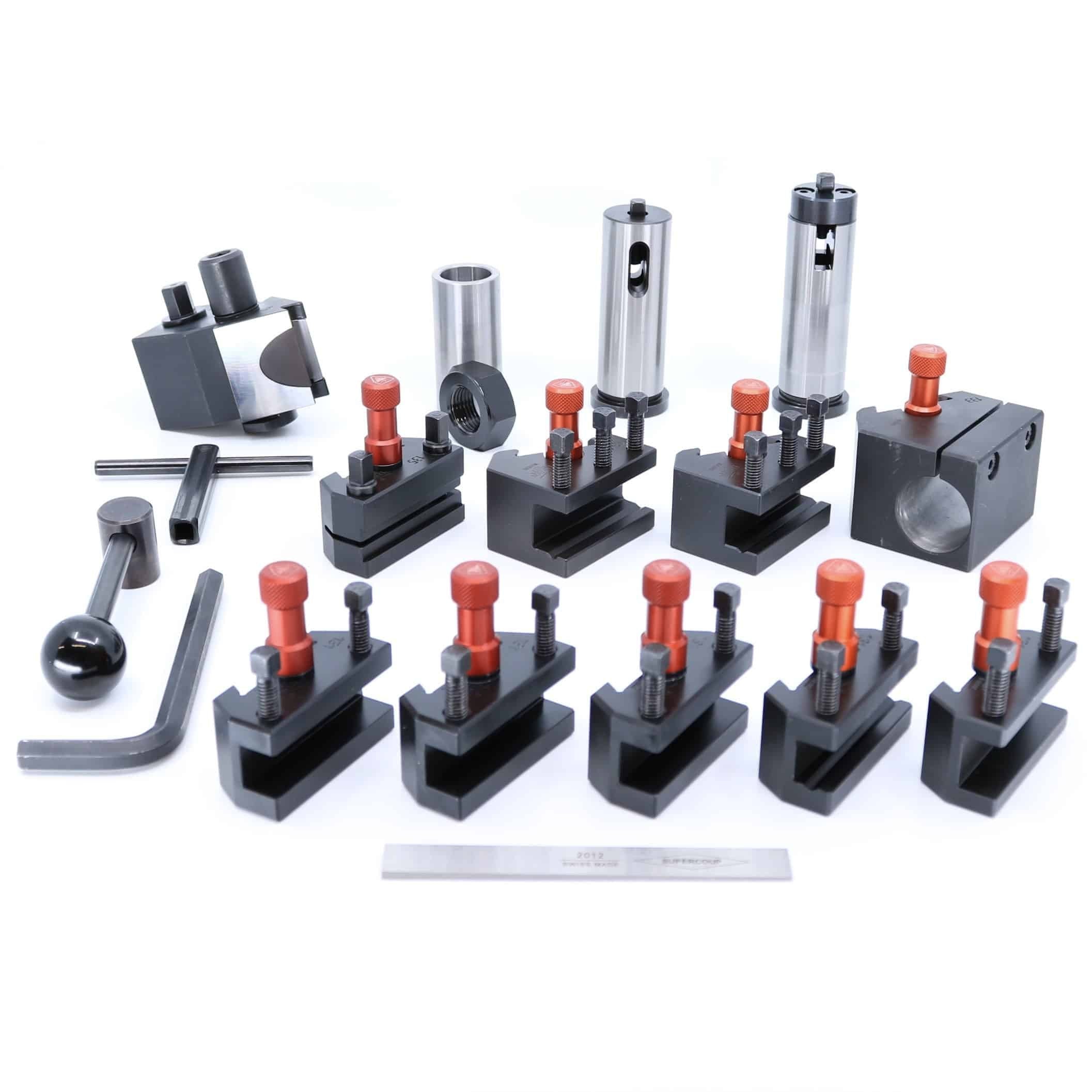 Coffret MASTER PLUS Tripan Serie 1, ecrous de reglage anodises rouges
