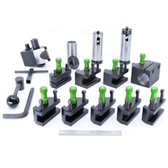 Coffret MASTER PLUS Tripan Serie 1, ecrous de reglage anodises verts