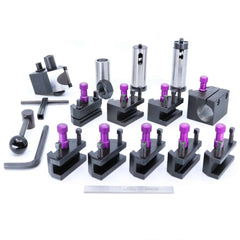 Coffret MASTER PLUS Tripan Serie 1, ecrous de reglage anodises violets