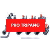 Coffret PRO Tripan Serie 1, visuel de couverture, ecrous de reglage anodises rouges