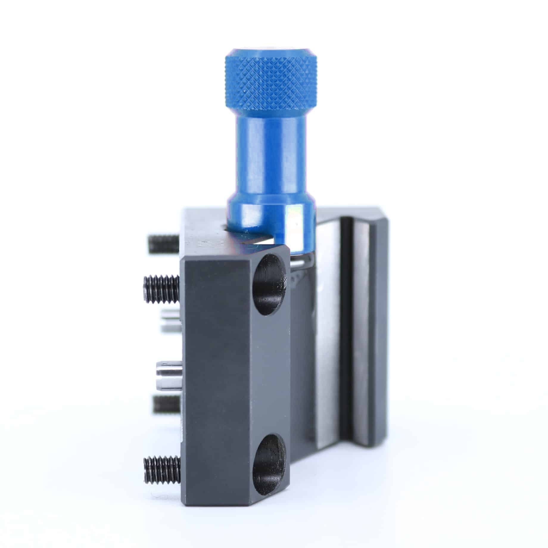 Ensemble porte-outil Tripan® 136 avec écrou de réglage bleu