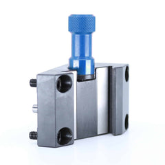 Ensemble porte-outil Tripan® 136 avec écrou de réglage bleu