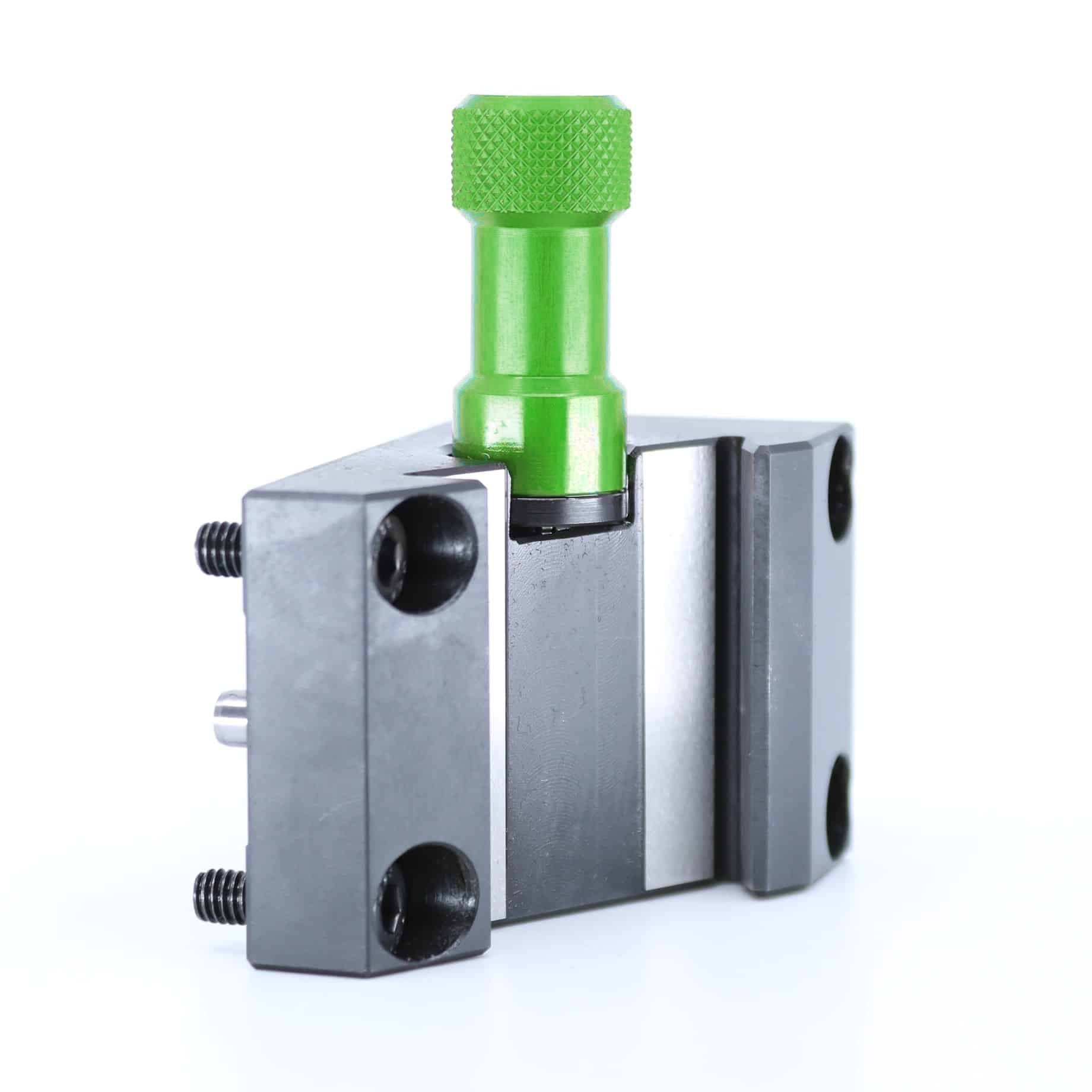 Ensemble porte-outil Tripan® 136 avec écrou de réglage vert
