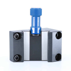 Ensemble porte-outil Tripan® 136 avec écrou de réglage bleu