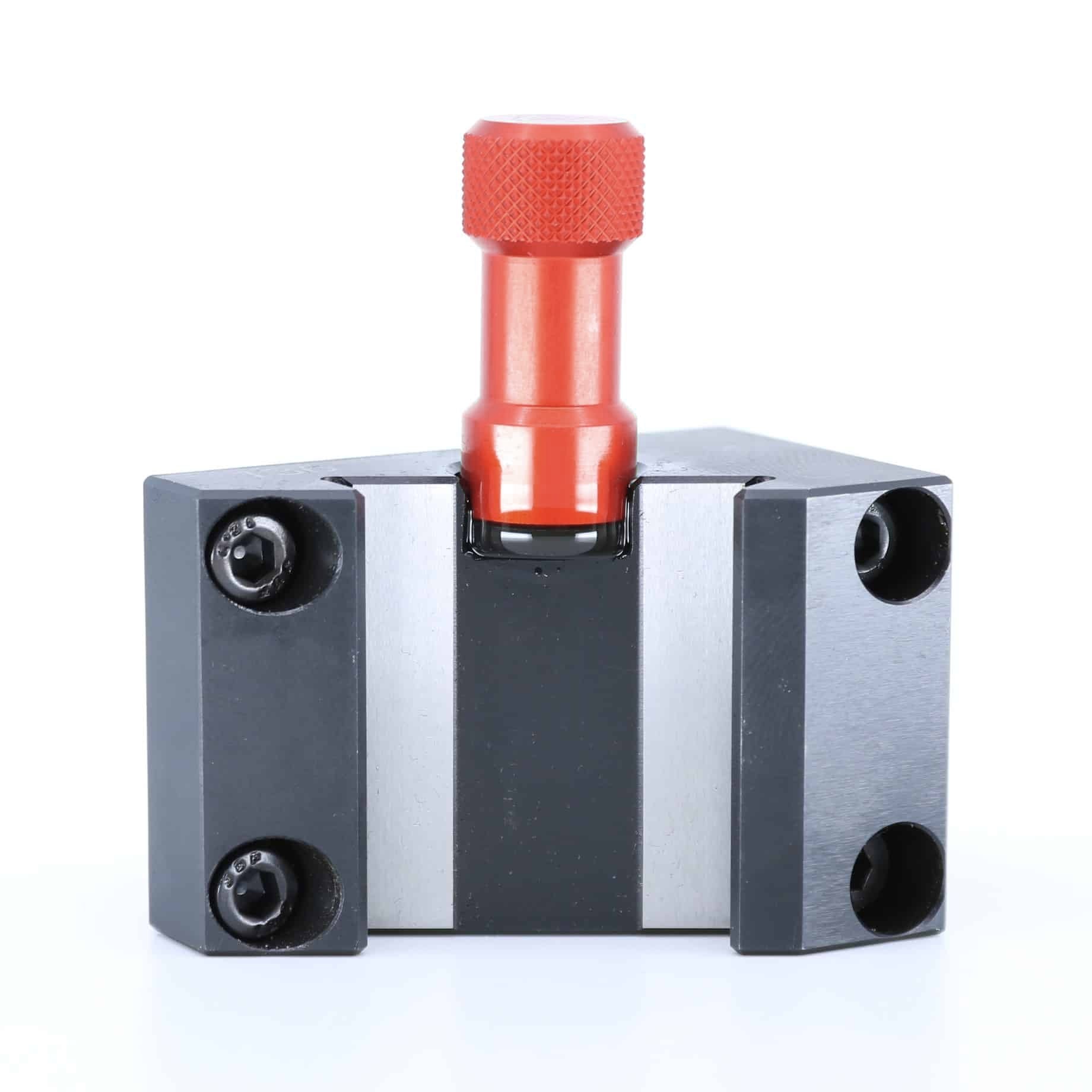 Ensemble porte-outil Tripan® 136 avec écrou de réglage rouge