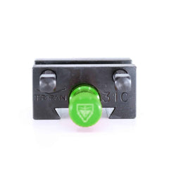 Ensemble porte-outil Tripan® 31C vu de face avec écrou de réglage vert