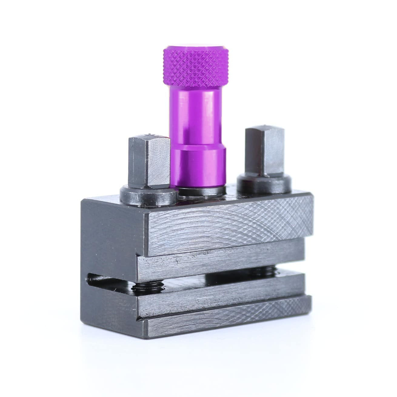 Ensemble porte-lame Tripan® 35 avec écrou de réglage violet