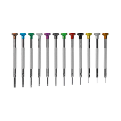 Tournevis d'horloger corps en acier inox SLICK