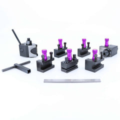 Set Watchmaker MASTER Tripan® Serie 0 mit violetten Einstellmuttern