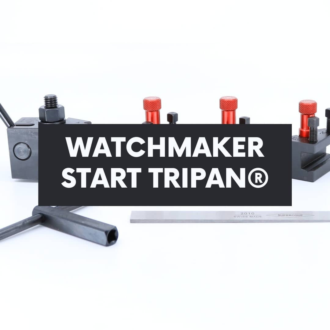 Set Watchmaker START Tripan® Serie 0 mit roten Einstellmuttern, Titelbild