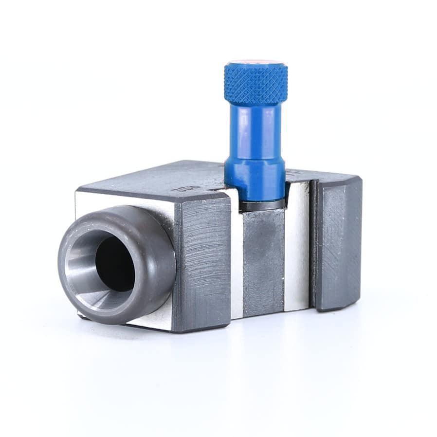 Ensemble porte-outil Tripan® 33B avec écrou de réglage bleu