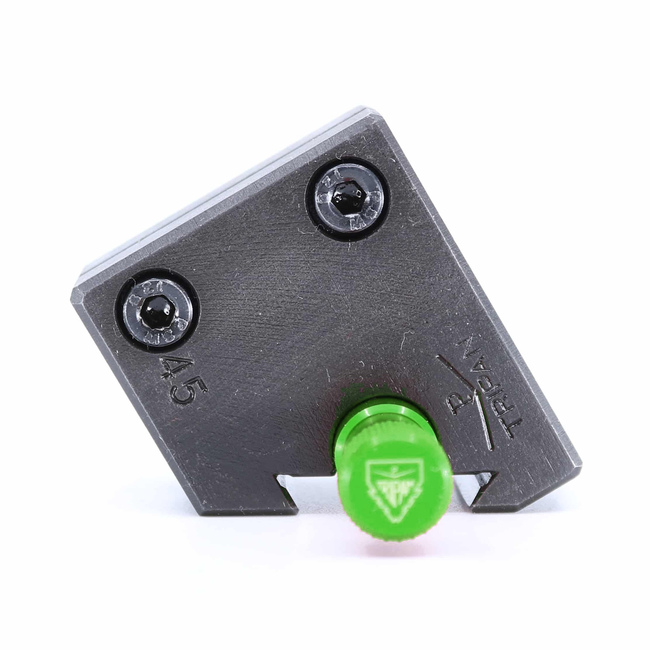 Ensemble porte-barre Tripan® 45 avec écrou de réglage vert