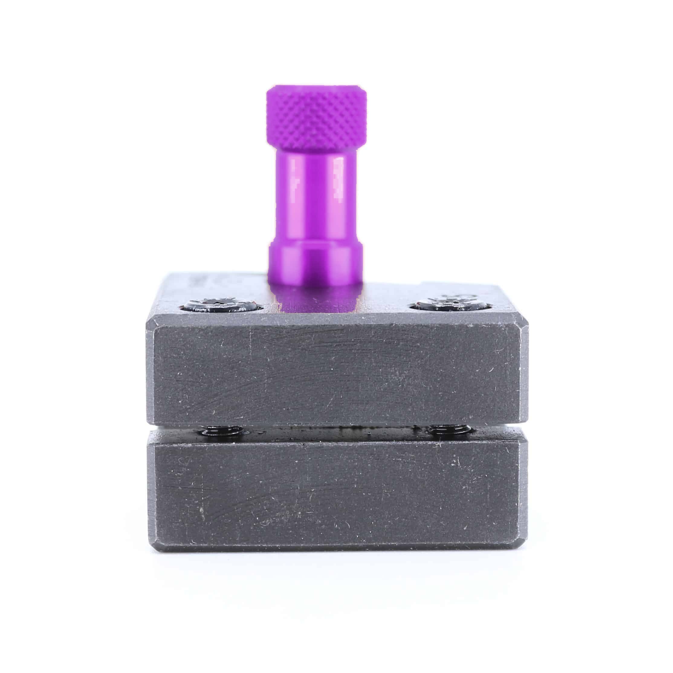 Ensemble porte-barre Tripan® 45 avec écrou de réglage violet