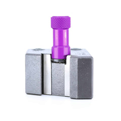 Ensemble porte-barre Tripan® 45 avec écrou de réglage violet