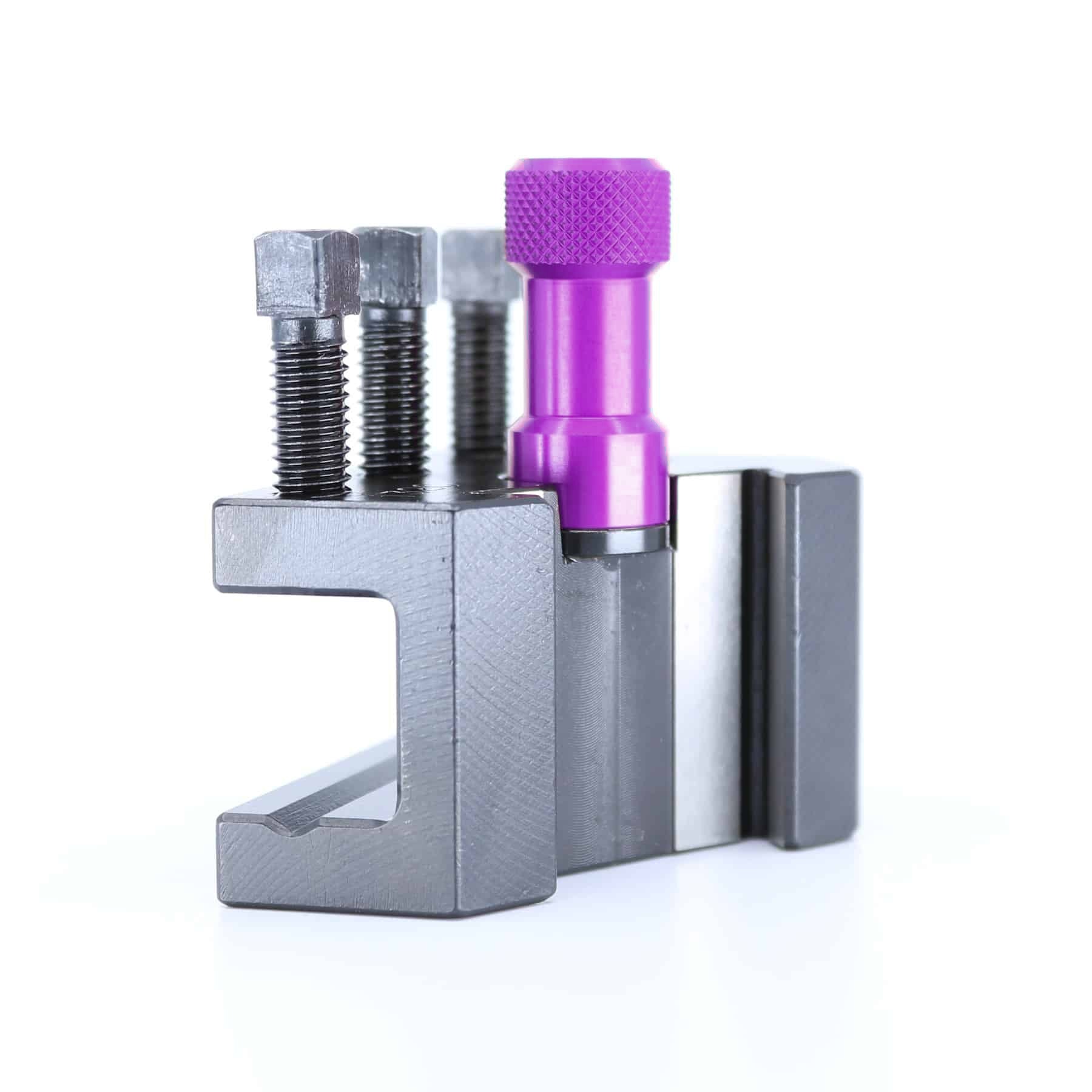 Ensemble porte-outil Tripan® 132C avec écrou de réglage violet