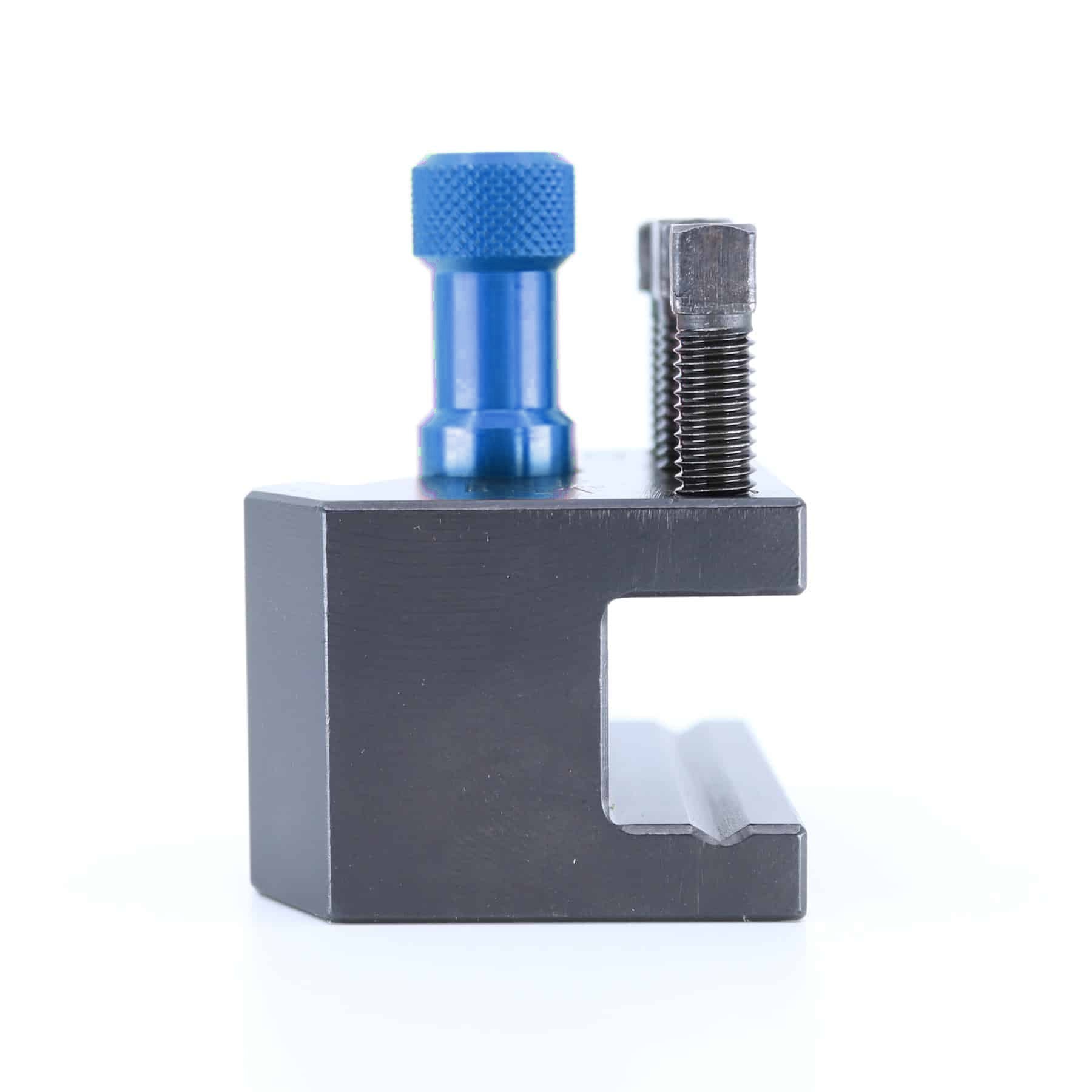 Ensemble porte-outil Tripan® 132C avec écrou de réglage bleu