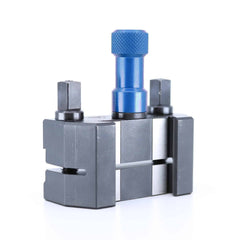 Ensemble porte-lame Tripan® 135 avec écrou de réglage bleu