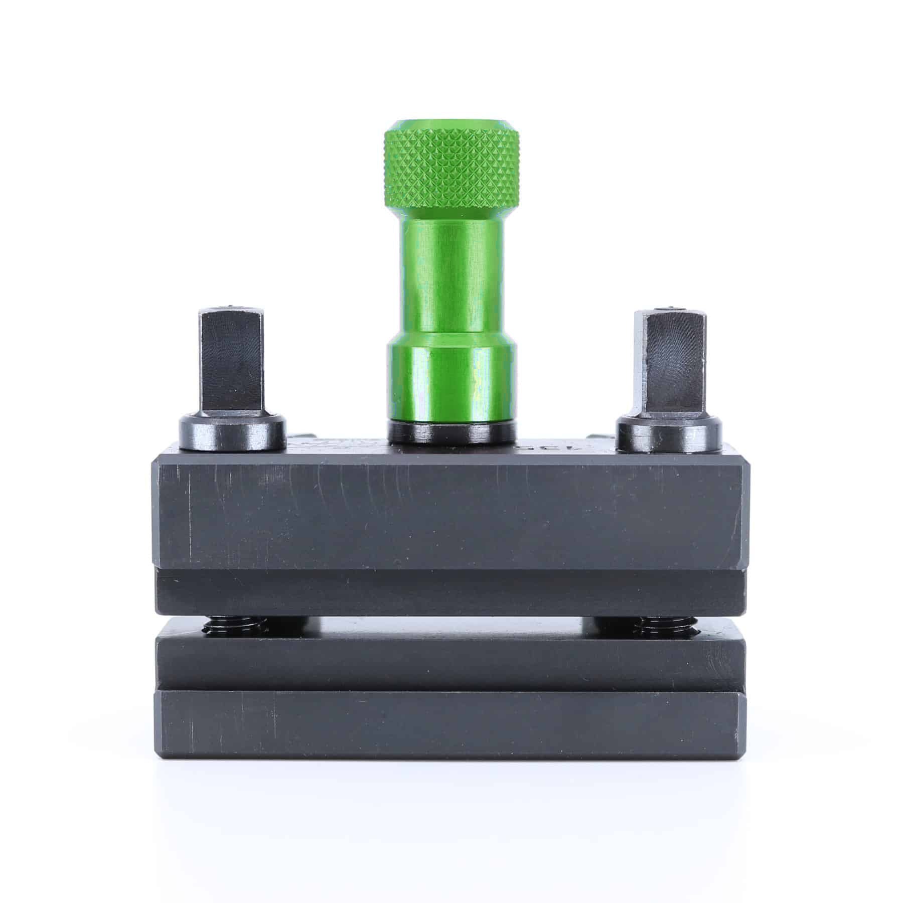 Ensemble porte-lame Tripan® 135 avec écrou de réglage vert