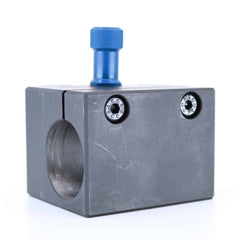 Ensemble porte-barre Tripan® 133 avec écrou de réglage bleu