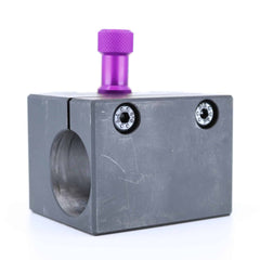 Ensemble porte-barre Tripan® 133 avec écrou de réglage violet