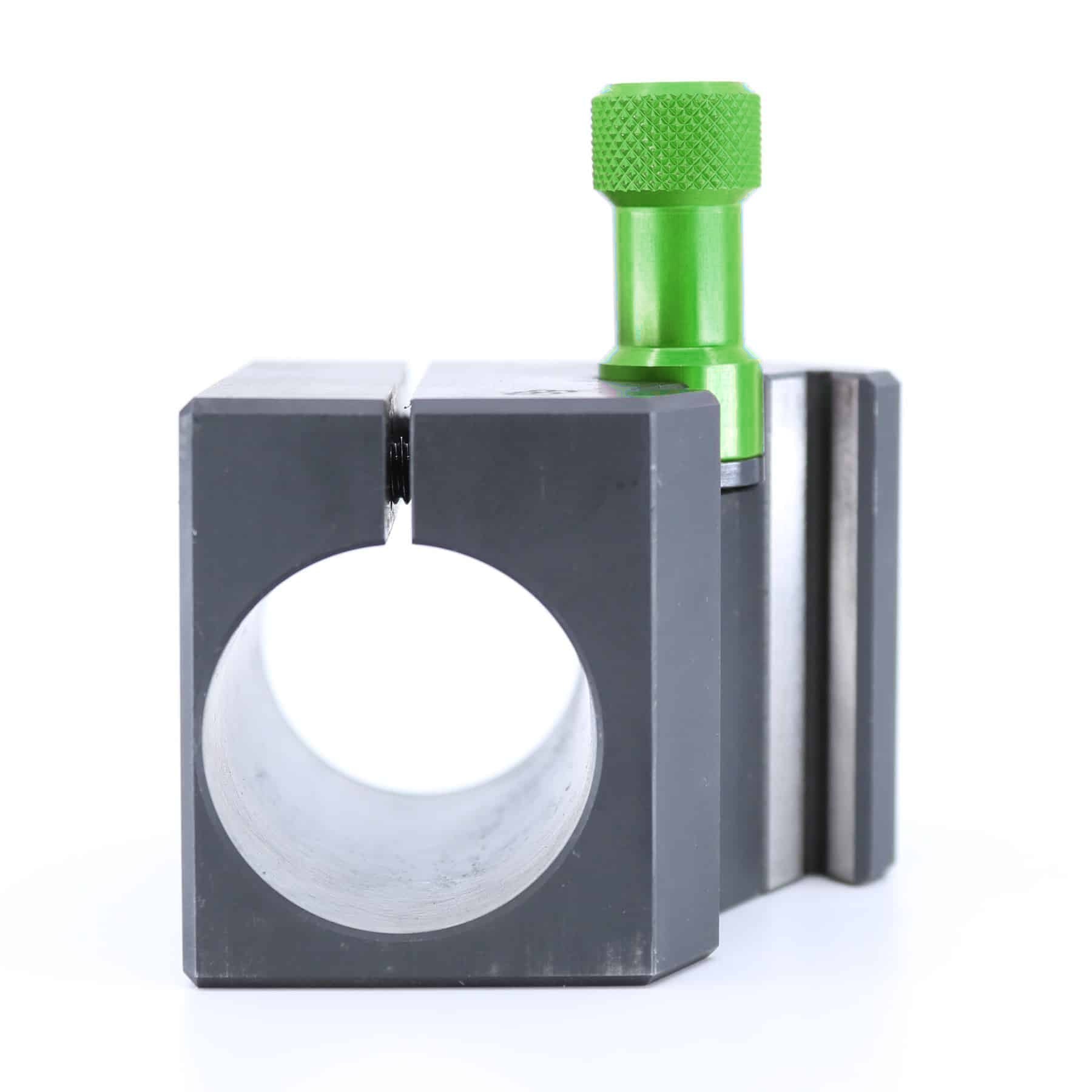 Ensemble porte-barre Tripan® 133 avec écrou de réglage vert