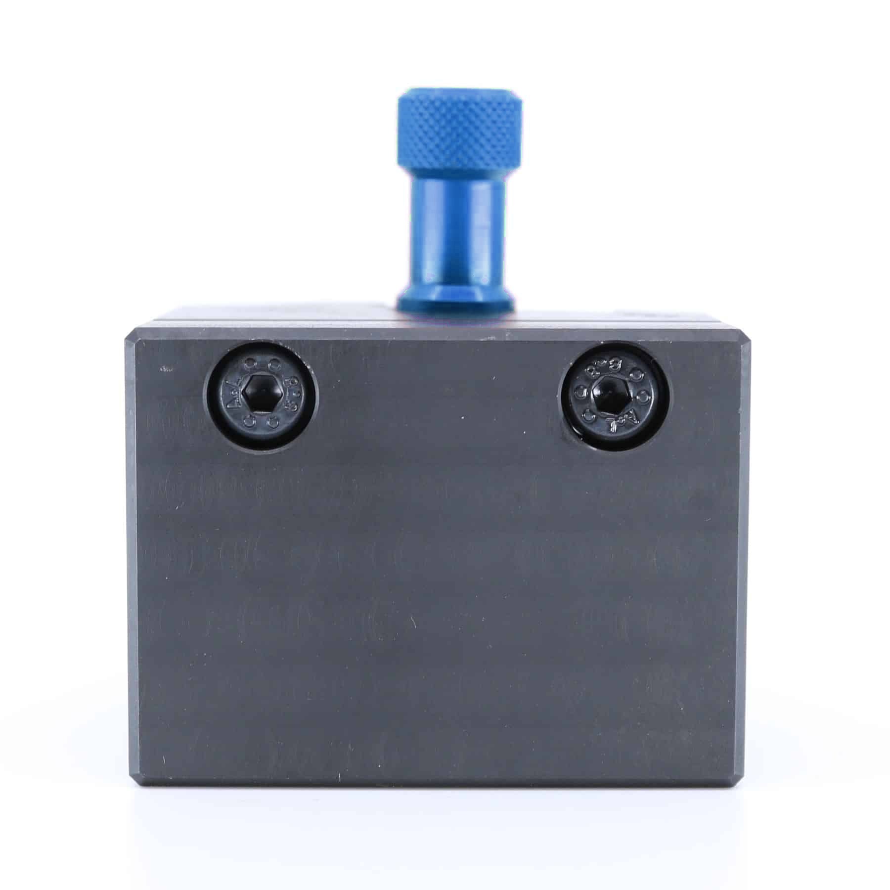 Ensemble porte-barre Tripan® 133 avec écrou de réglage bleu
