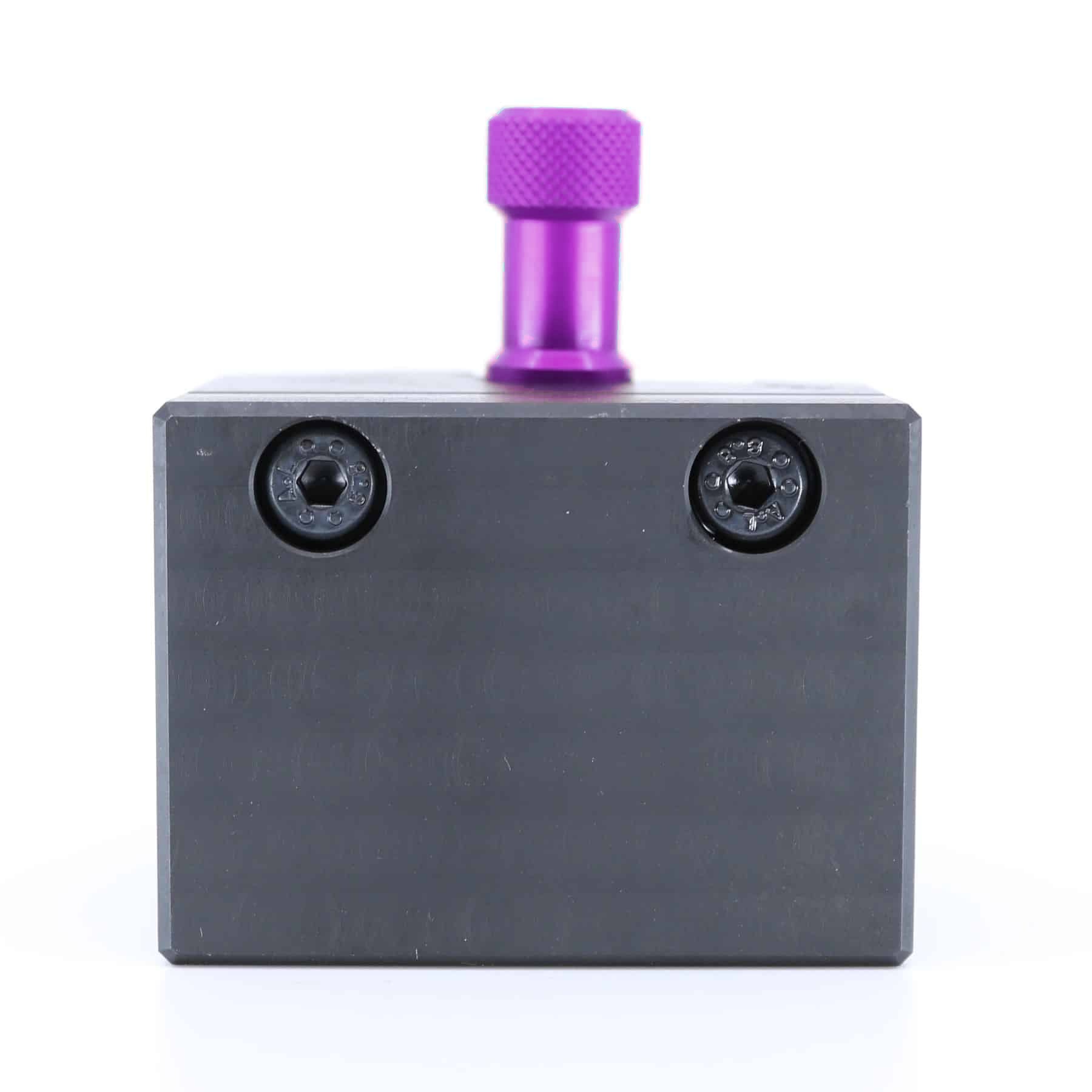 Ensemble porte-barre Tripan® 133 avec écrou de réglage violet
