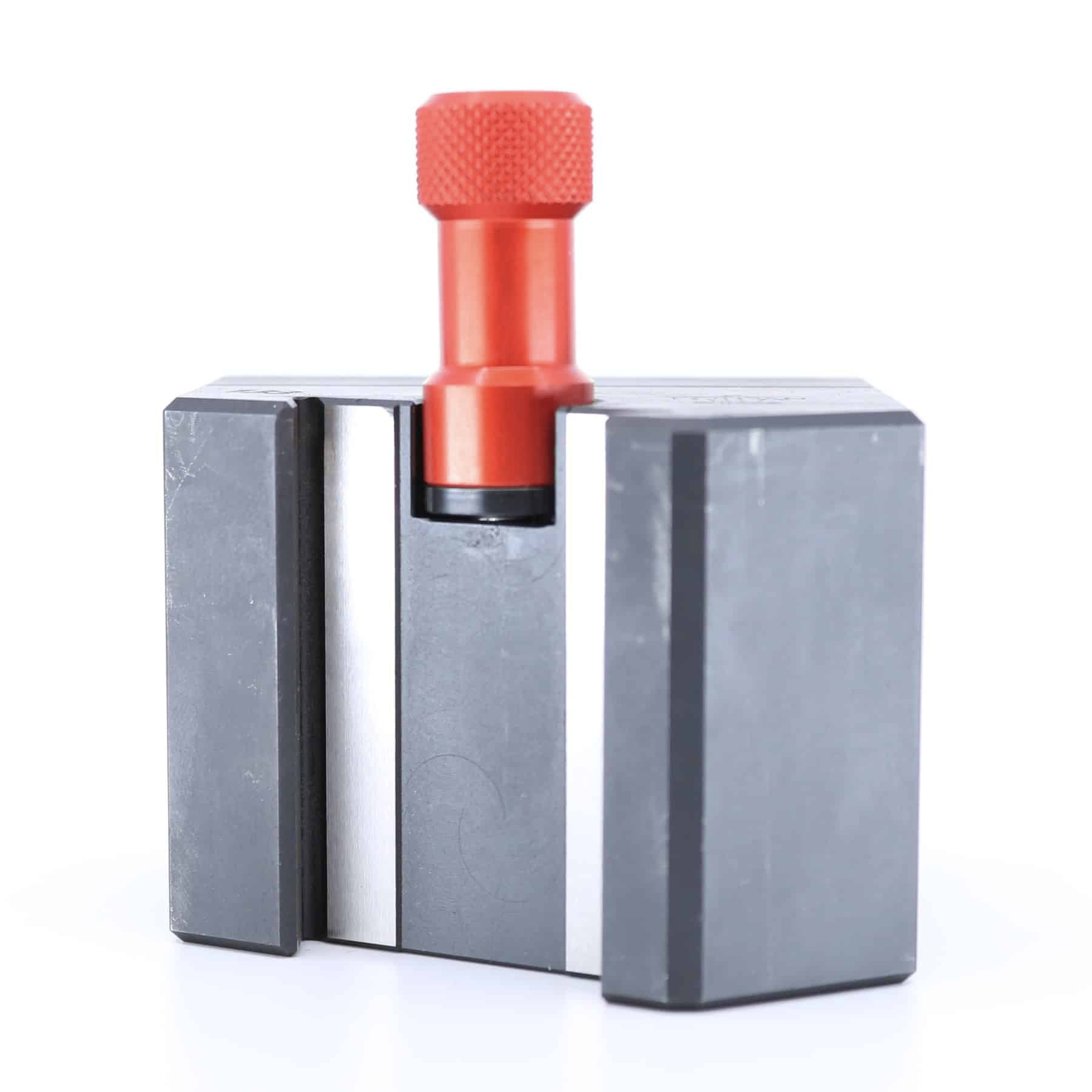 Ensemble porte-barre Tripan® 133 avec écrou de réglage rouge