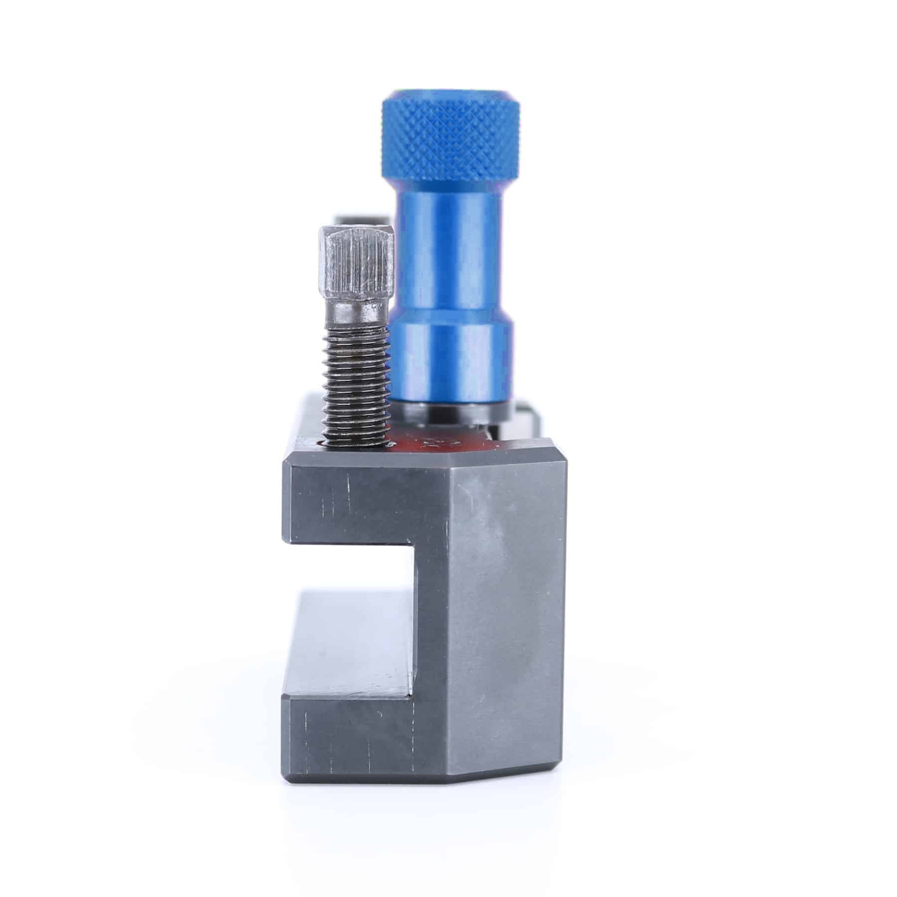 Ensemble porte-outil Tripan® 131 avec écrou de réglage bleu