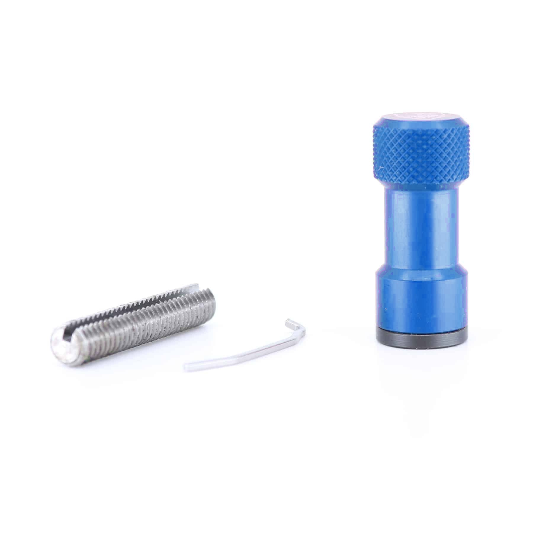Ensemble vis de réglage Tripan® 131 avec écrou bleu