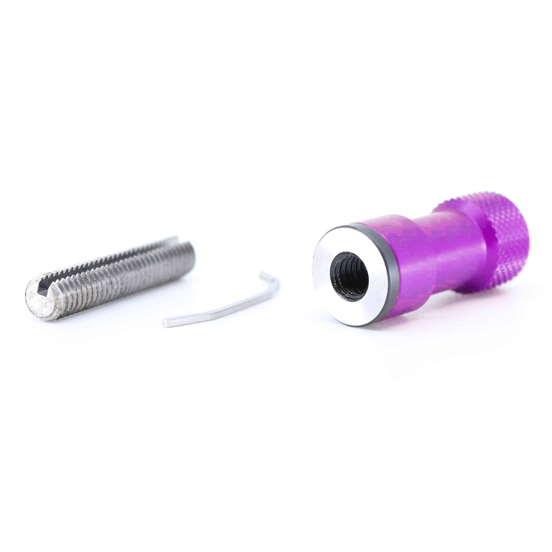 Ensemble vis de réglage Tripan® 131 avec écrou violet