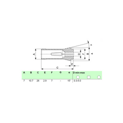 Pince "SCHAUBLIN" F7 / 76-00066