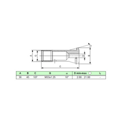 SCHAUBLIN P36 Zugspannzange