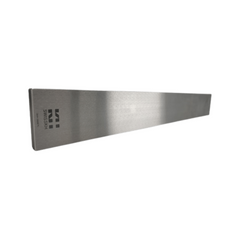 Hardened-ground stainless steel ruler