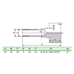 Pince de dépannage "SCHAUBLIN" B32 / d60x35