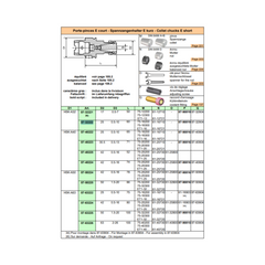 HSK-A32 E16 Collet Chuck E short "SCHAUBLIN"
