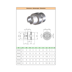 HSK-A32 E16 Collet Chuck E short "SCHAUBLIN"