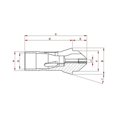 ER-TECK - STHM F20-201 (136E) LN13 ultra precise