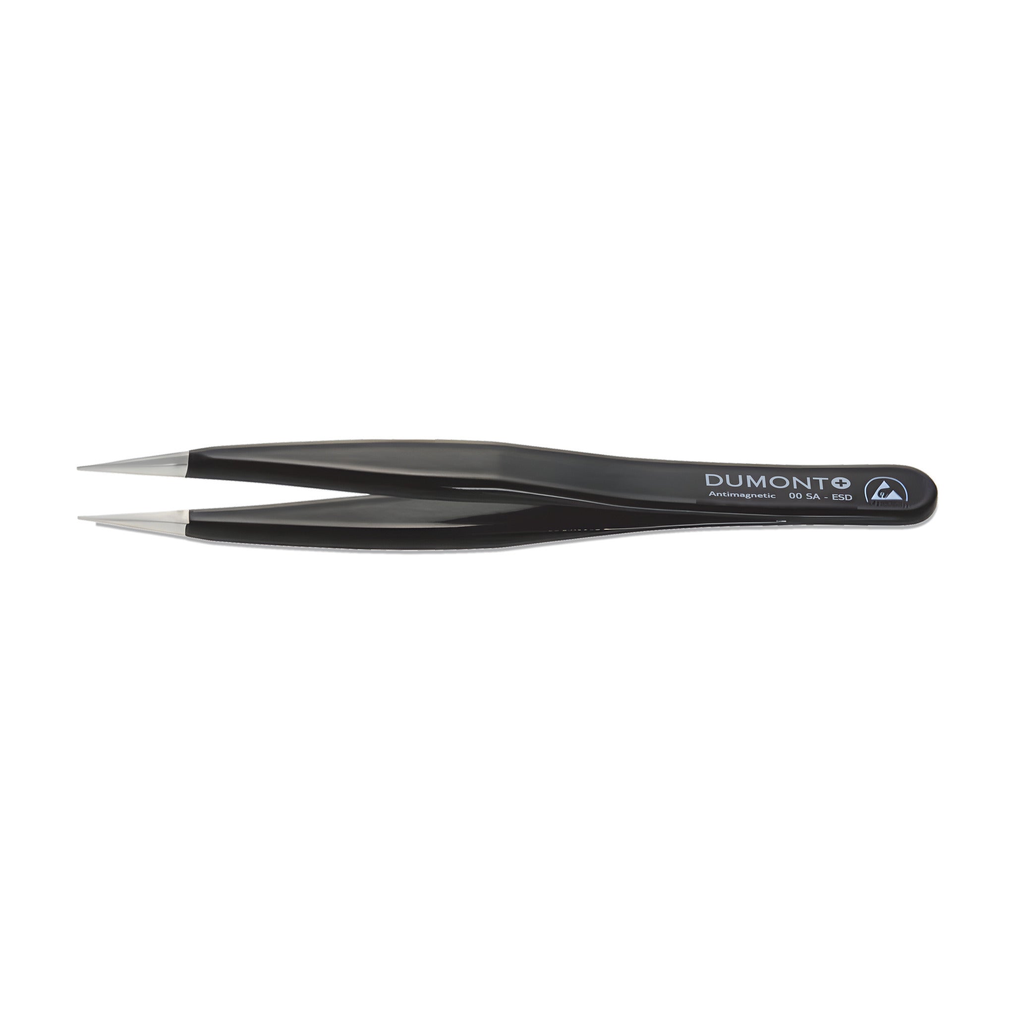 ESD tweezers Geneva pattern with robust tips type 00 SA Dumont
