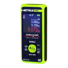 METRICA FLASH 50 - DOPPELLASER - ENTFERNUNGSMESSER - 61114