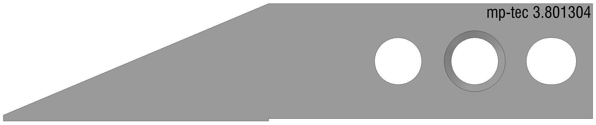 Mâchoire lisse Q-line 3 mm