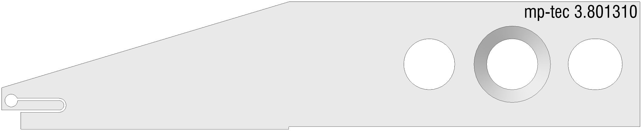 Mâchoire à épaulement Q-line 5 mm