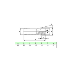 SCHAUBLIN F20 Emergency Collet