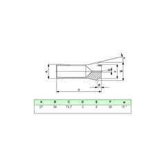 SCHAUBLIN F27 Emergency Collet