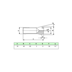SCHAUBLIN F35 Emergency Collet