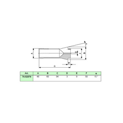 SCHAUBLIN F48 Emergency Collet